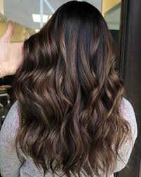 Dark brown hair with bright red highlights; 60 Hairstyles Featuring Dark Brown Hair With Highlights Curly Hair Styles Naturally Ombre Curly Hair Brown Hair With Highlights