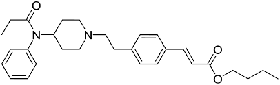 Fentanyl acts on the brain and central nervous system like other opioids such as morphine and heroin. Synthesis And Biological Evaluation Of Fentanyl Acrylic Derivatives Rsc Advances Rsc Publishing Doi 10 1039 C7ra01346a