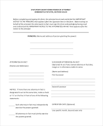 Power of attorney to sign documents sample. Free 31 Sample Power Of Attorney Forms In Pdf Ms Word