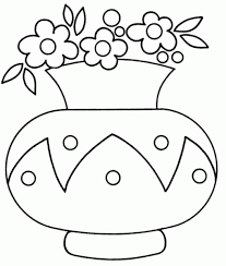 Dibujos Para Colorear De Jarrones Imagui Abc Coloring Pages Art Drawings For Kids Flower Coloring Pages