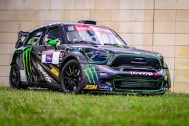 Ca Liam Doran Is Fired Up Ready For Global Rallycross At X Games In Barcelona This Weekend Mini Cars Rally Car Black Mini Cooper
