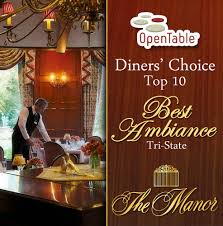 The Manor Has Been Recognized As An Opentable Top 10 Restaurant For Best Ambiance In The Tri Stat Spoon Jewelry Diy Beautiful Diamond Earrings Luxury Jewelry