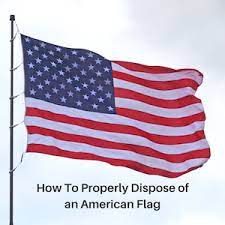 A bugler sounds to the colors. other methods of disposal How To Properly Dispose Of An American Flag Fire Dawgs