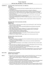 Senior Supply Chain Manager Resume Samples Velvet Jobs