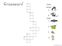 Printable crossword puzzles for kindergarten. Crossword Puzzle Coloring Pages Sipmle Crossword Puzzles For Kids Printable 2021 Coloring4free Coloring4free Com