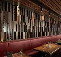 Restaurant Wood Wall Panel Design