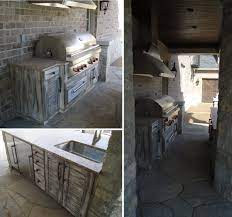 If you want to build a conversation topic and gather all the loved ones in one plans, this outdoor beside the ideas regarding the outdoor kitchen design, we can give you a couple of suggestions, as to guarantee the success of the project. Rustic Outdoor Kitchen Cabinetry Beck Allen Cabinetry