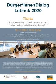 Projektion am haus der kulturen im rahmen der internationale wochen gegen rassismus 2021 in lübeck führt das haus der kulturen (parade 12, lübeck) viele veranstaltungen durch. Burger Innendialog In Lubeck Am 23 11 2020