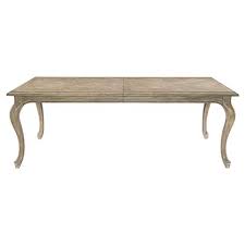 4.8 out of 5 stars. Cora French Country Rustic Oak Wood Extendable Dining Table 86 110 W 41 D 50 D Kathy Kuo Home