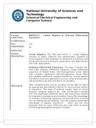 Bringing the computer into the classroom, ordinary differential equations: Linear Algebra And Ordinary Differential Equations Riaz Ordinary Differential Equation Linear Algebra