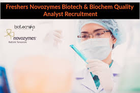 Freshers Novozymes Biotech Biochem Quality Analyst Recruitment In 2020 Recruitment Analyst Biochemistry