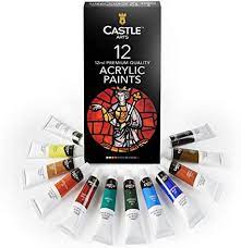 May 19, 2021 · hot stocks: Amazon Com Castle Art Supplies 12 X 12ml Acrylic Paints Tubes Set For Adults Artists Beginners A Perfect Mix Of Quality And Versatility Vivid Colors Easy To Blend And Good
