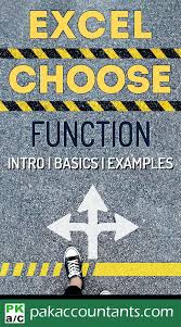 Understanding Excel Choose Function Intro Pakaccountants Com Microsoft Excel Tutorial Excel Tutorials Excel Hacks