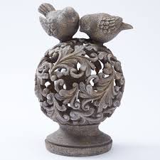Maldives outdoor wicker swivel glider. Brylanehome Levine Resin Bird Bath Fountain Bronze