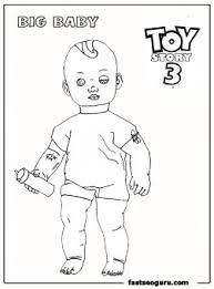 Some of the coloring pages shown here are jessie and a horseshoe tipping in toy story 3 coloring click on the coloring page to open in a new window and print. Big Baby Toy Story 3 Printable Coloring Pages Free Kids Coloring Pages Printable