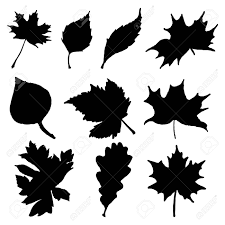 Aug 21, 2020 · grab some washi tape and make a background for your leaf with the tape! Silhouette Of Autumn Leaves On A White Background Vector Royalty Free Cliparts Vectors And Stock Illustration Image 87003281