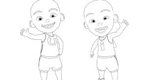 50 gambar kartun lucu imut dan menggemaskan terbaru. 20 Ide Sketsa Gambar Upin Ipin Hitam Putih Tea And Lead