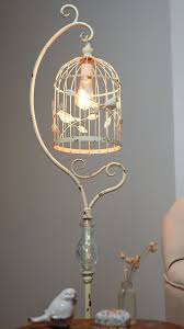 Bird Cage Floor Lamp These Lamps For A Bar Are A Marvelous Enhancement To Your Space Tablelampideas In 2020 Shabby Chic Decor Living Room Shabby Chic Living Room Birdcage Lamp