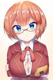 ogata rizu (bokutachi wa benkyou ga dekinai) drawn by niyun_(n_niyu) |  Danbooru