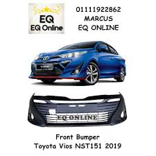 Check out the latest promos from official toyota dealers in the philippines. Toyota Vios 2019 Nst 151 Front Bumper Pp Plastic Malaysia Bumper Depan Shopee Malaysia
