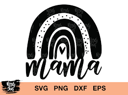 Download Mama Svg Mama Svg Rainbow Svg Mama Clipart Rainbow Clipart By Lovely Graphics Thehungryjpeg Com