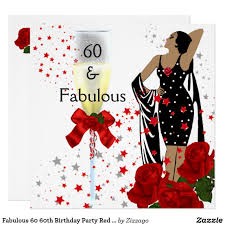 Elegant Birthday Cards For Women Create Your Own Invitation Zazzle Com 60th Birthday Party Elegant Birthday Party 60th Birthday Invitations