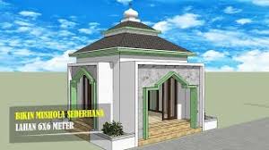 Penempatan mushola akan berhubungan dengan tata ruang rumah anda. Desain Mushola Sederhana Youtube