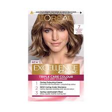 If you have light brown hair becoming a blonde will require lifting your color a level or two. Excellence Creme 7 Dark Blonde Hair Dye Hair Superdrug