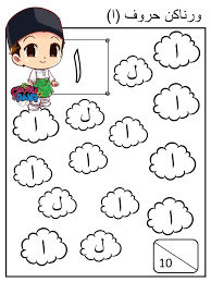 Lembaran kerja kitpramenulis psikomotor halus surih dan mewarna kotak hadiah. Latihan Mengecam Huruf Jawi Terkini Untuk Ppki Dan Prasekolah Kitpramenulis