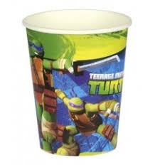 Collectionnez les figurines tortues ninja de 12 à 16 cm qui lancent des projectiles, s'arment de gel mutagène. Anniversaire Enfant Theme Tortues Ninja Deco Et Vaisselle Jetable