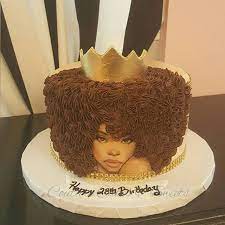 Customer Sent Me A Pic Of A Cake She Wanted And Here Is My Interpretation Of The Cake Natural Hair Cake Naturalhair My Birthday Cake Afro Cakes Diva Cakes