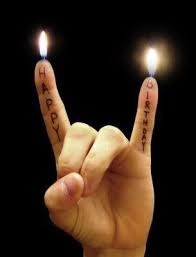 Rock On Happy Birthday Happy Belated Birthday Funny Birthday Pictures Happy Birthday Pictures