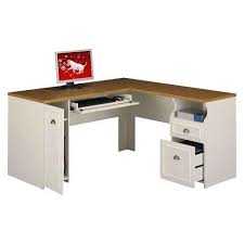 Backed by the bush furniture 1 year manufacturer's warranty. Fairview L Desk White Bush Industries Desk L Shaped Desk White L Shaped Desk