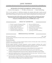 Entertainment Executive Page1 Free Resume Samples Executive Resume Resume Tips