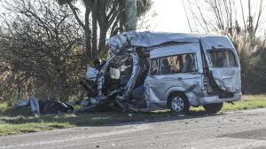 The accident happened around 5:22 a.m. Four Dead Multiple Injuries After Truck And Van Crash Near Ashburton Stuff Co Nz
