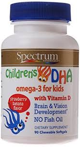Spectrum Essentials Children S Dha With Vitamin D 90 Chewable Softgels Bottle Dieting Store Best Vitamins For Kids Vitamins For Kids Dha