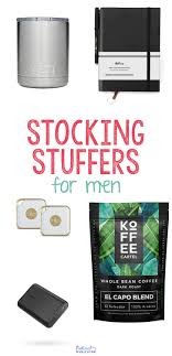 14 of the best stocking stuffers for any guy, and they all cost less than $50. 25 Stocking Stuffers For Men And Teen Boys Natural Beach Living