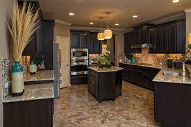 Http Sweetwaterliving Com Wp Content Uploads 2012 11 Taylor Kitchen 1024 Gif Dark Kitchen Cabinets Kitchen Layout Dark Brown Cabinets