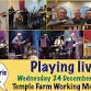 GIG at Temple Farm Working Men's Club event image