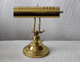 Antique Brass Desk Lamp Offers A Dignified Friendly Look In The Parlor Warisan Lighting Brass Table Lamps Gold Desk Lamps Vintage Desk