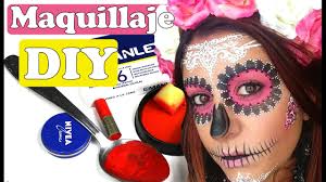 Diy Pintura Casera O Maquillaje Para Disfraces De Halloween Youtube