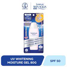 Sunplay skin aqua tone up uv milk spf50 pa++++ 40ml (made in japan)***au seller. Sunplay Skin Aqua Uv Whitening Moisture Gel Spf50 Shopee Malaysia