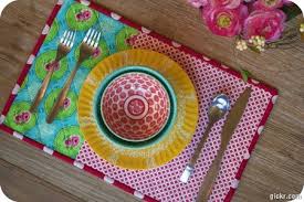 Originate And Renovate Heat Wave To Harvest Placemats Placemats Patterns Placemats Fabric Placemats