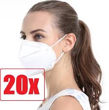 Duitsland verplicht mondkapjes in het ov en winkels. Bol Com 20 Stuks F2 Mondkapje Mondmasker Masker Voor Duitsland Mondmasker