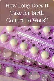 How Long Does It Take For Birth Control To Work Birth Control Birth Birth Control Pills