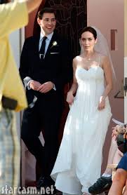 John Krasinski Emily Blunt Married Since 2010 Emily Blunt Wedding Chiffon Wedding Gowns Galliano Wedding Dress