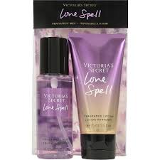 Victoria S Secret Love Spell 2 Pc Gift Set Body Bath Gift Sets Beauty Health Shop The Exchange
