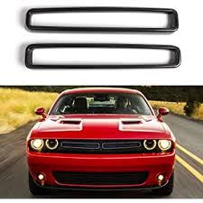 Edmunds also has dodge challenger pricing, mpg, specs, pictures, safety features, consumer reviews and more. Amazon Com Jecar Front Grill Inserts Guards Grille Insert Cover Trim Challenger Accessories For Dodge Challenger 2015 2019 Carbon Fiber Pattern Automotive