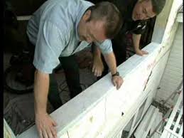 A bay window is generally made up of a set of three windows, two of them angling out away from your property with a center window connecting the two angled windows. Bay Window Installation Youtube