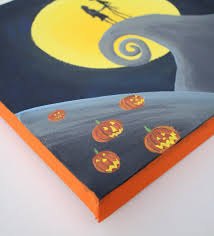 Halloween Painting On Canvas At Paintingvalley Com Explore Collection Of Halloween Painting On Canvas All you need are a few basic supplies that can be found at your local craft store such as canvases, acrylic cute ladybug.